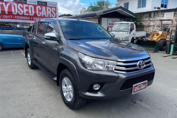 Grayblack Toyota Hilux 2016 for sale in Cainta