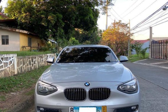 Selling Pearl White BMW 118D Turbo 2013 in Marikina