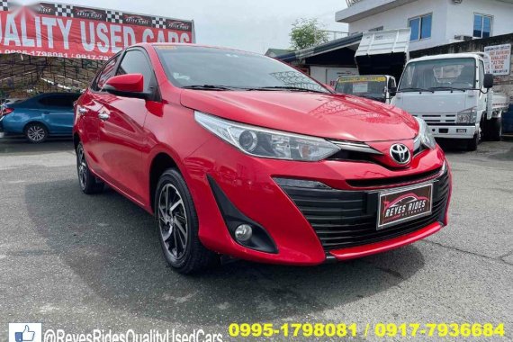 Red Toyota Vios 2018 for sale in Cainta