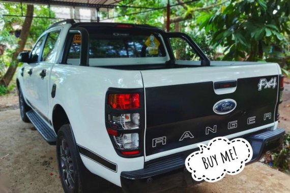 Selling White Ford Ranger 2017 in Surigao