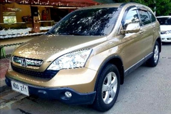 Selling Golden Honda CR-V 2009 in Quezon