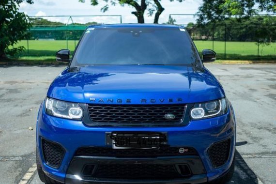 Selling Blue Land Rover Range Rover Sport 2017 in Muntinlupa