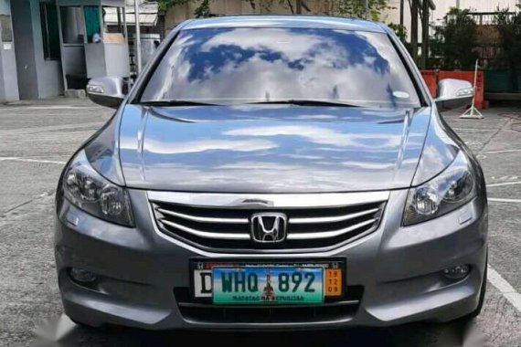 Silver Honda Accord 2012 for sale in Mandaluyong