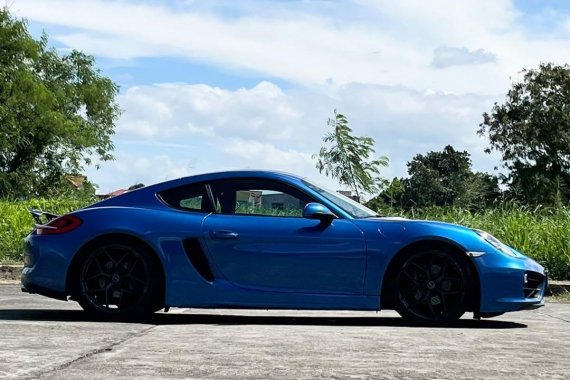 Selling Blue Porsche Cayman 2016 in Quezon