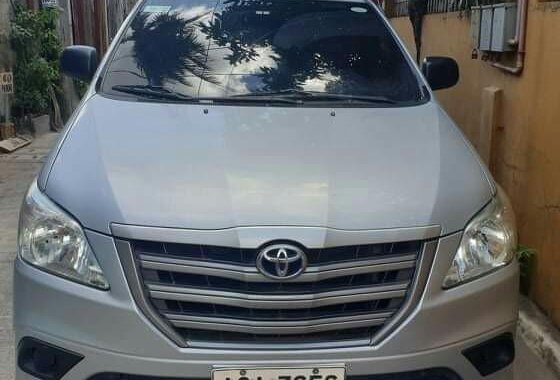 Silver Toyota Innova 2015 for sale in Automatic