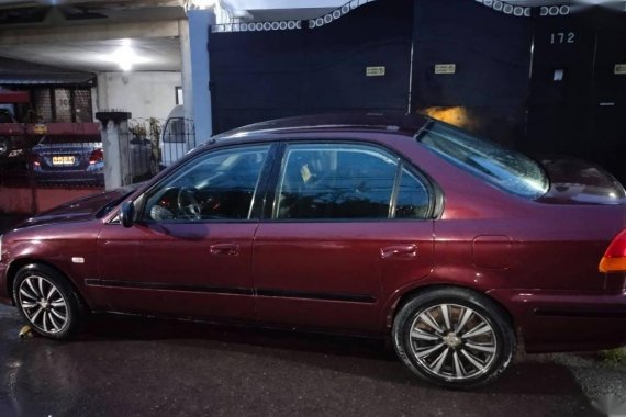 Selling Red Honda Civic 1996 in Cebu