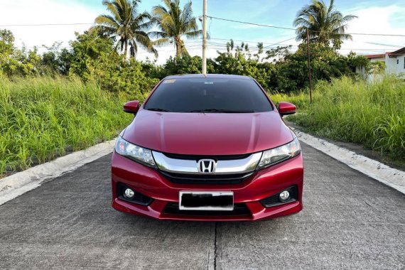 Sell Red 2017 Honda City in Silang