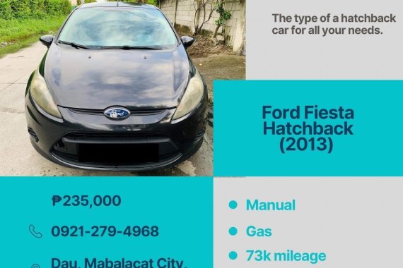 Grey Ford Fiesta 2013 for sale 