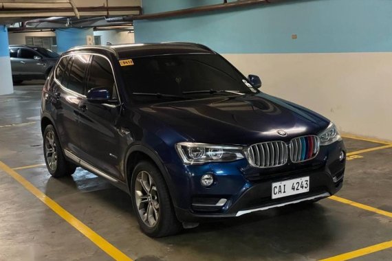  Blue BMW X3 2018 for sale in Automatic