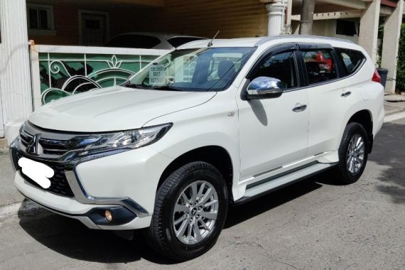 Sell Pearl White 2017 Mitsubishi Montero Sport in Las Piñas