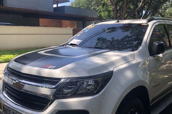 White Chevrolet Trailblazer 2018 for sale in Muntinlupa