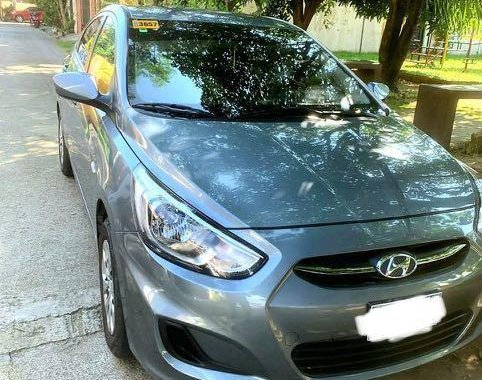 Grey Hyundai Accent 2018 for sale in Automatic