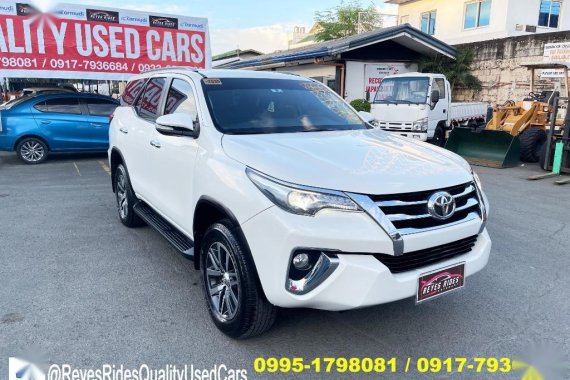 Selling Pearl White Toyota Fortuner 2016 in Cainta