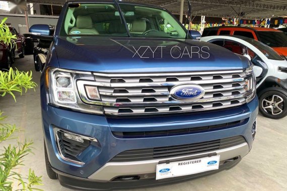 Blue Ford Expedition 2020 for sale in Automatic