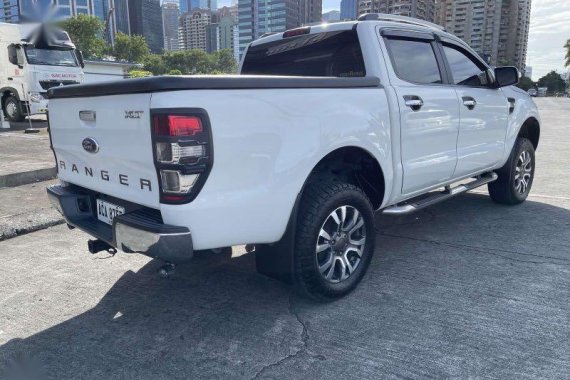 Pearl White Ford Ranger 2014 for sale in Automatic