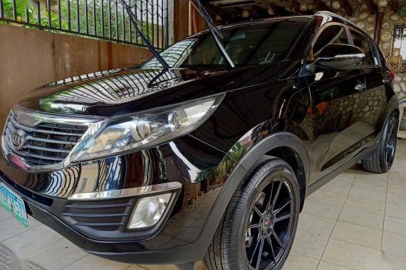 Selling Black Kia Sportage 2012 in Cainta