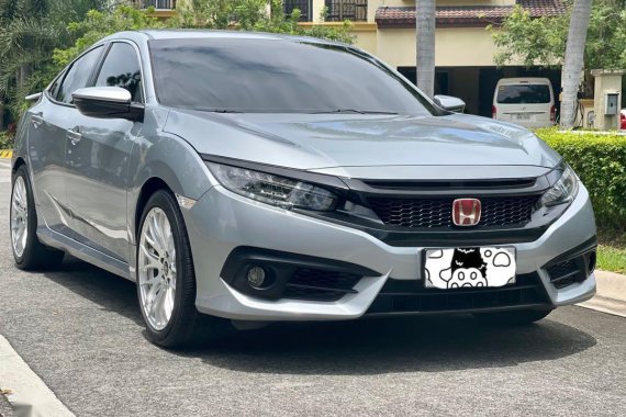 Silver Honda Civic 2016 for sale in Automatic
