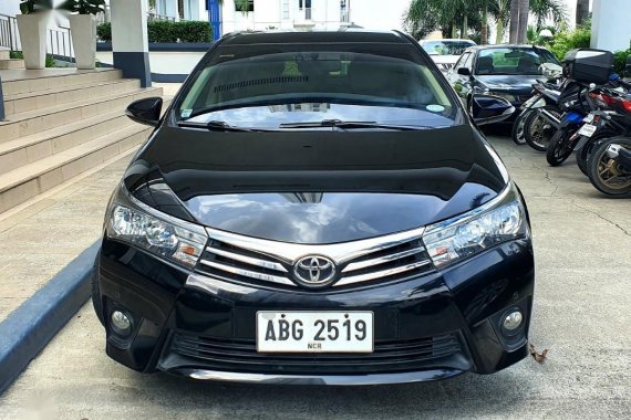 Black Toyota Altis 2015 for sale in Quezon