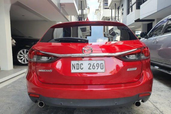 Selling Red Mazda 6 2017 in Quezon
