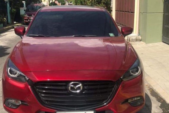 Selling Red Mazda 3 2018 in Pasay