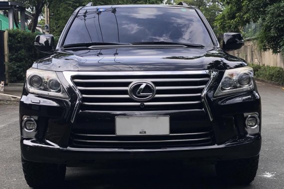 Black Lexus LX 570 2014 for sale in Makati