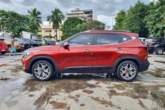 Red Kia Seltos 2020 for sale in Automatic