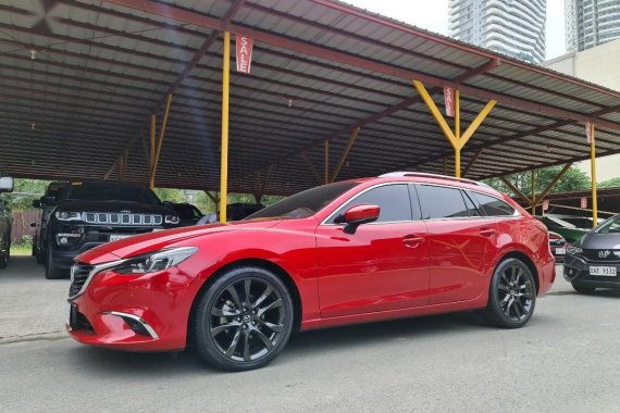 Red Mazda 6 2017 for sale in Quezon