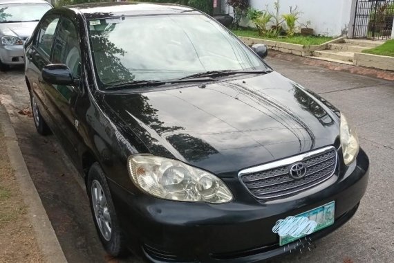 Selling Black Toyota Corolla Altis 2006 in Las Piñas