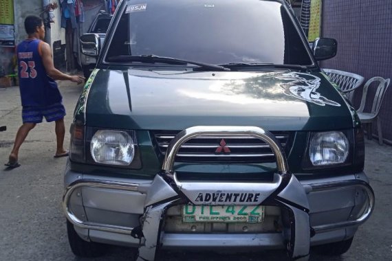 Green Mitsubishi Adventure 1998 for sale in Lipa