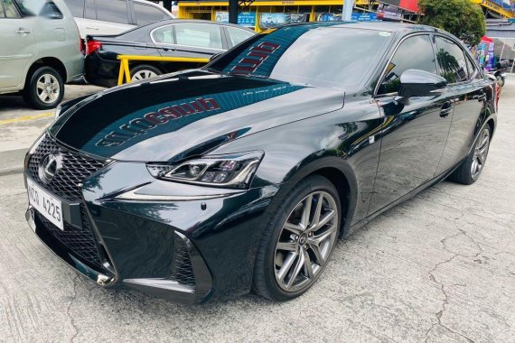 Black Lexus IS350 2018 for sale in Manila