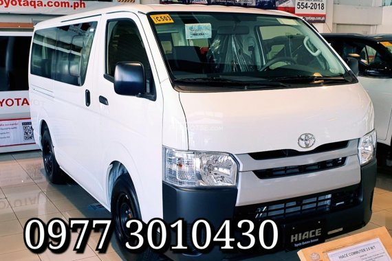 2021 Toyota Hiace Commuter Affordable Promo offers