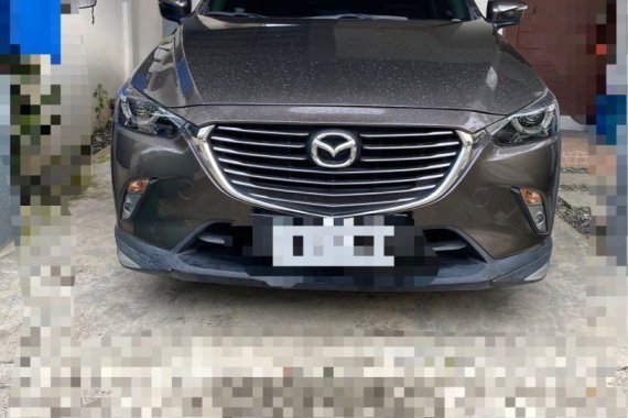 Brown Mazda CX-3 2019 for sale in Davao