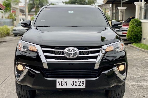 Black Toyota Fortuner 2017 for sale in Angeles