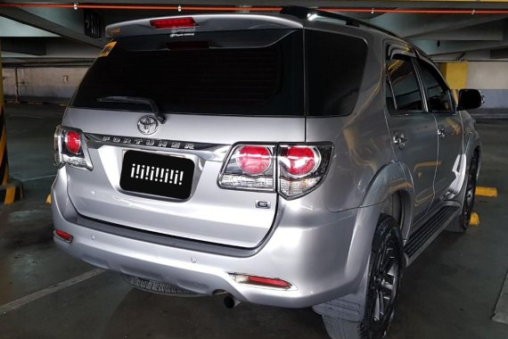 Sell Silver 2015 Toyota Fortuner in Manila