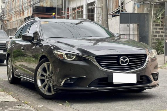 2018 Mazda 6 2.5 Wagon Skyactiv Gas Automatic 
1k MILEAGE Only!

Php 1,068,000 Only!!

Save 800k