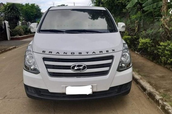 White Hyundai Grand Starex 2018 for sale in Quezon