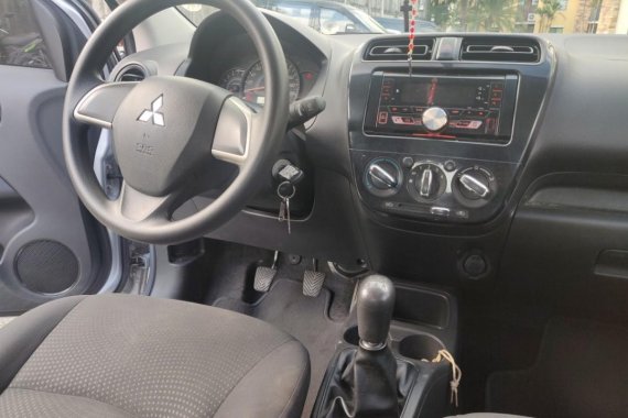 Silver Mitsubishi Mirage 2020 for sale in Manual