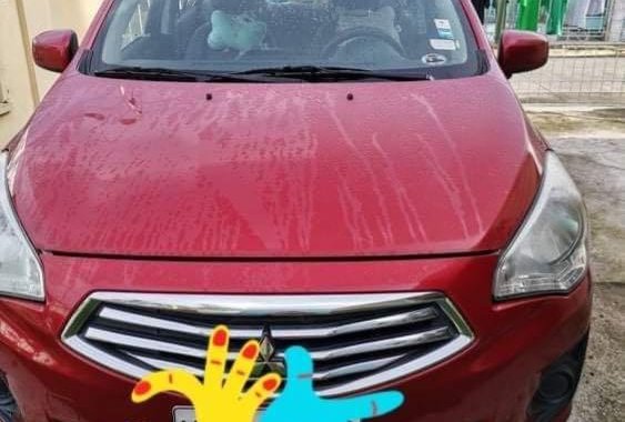 Red Mitsubishi Mirage G4 2017 for sale in Imus