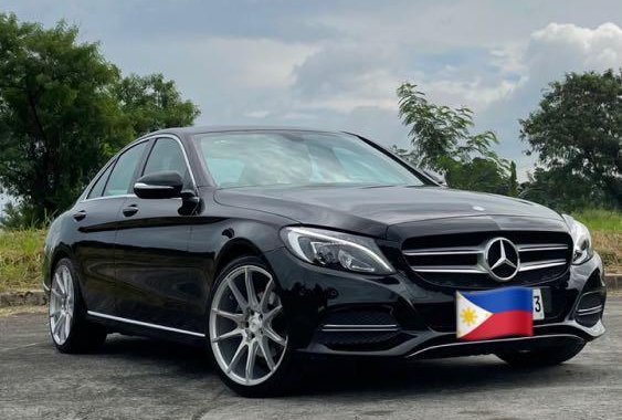 Black Mercedes-Benz C200 2016 for sale in Quezon 