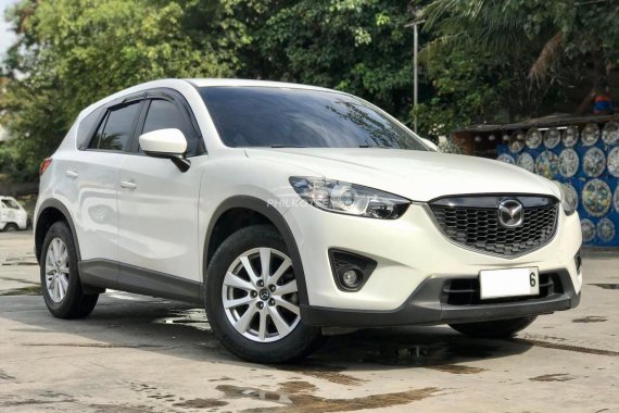 RUSH sale! White 2014 Mazda CX-5 2.0 2WD SkyActiv Automatic Gasoline SUV / Crossover cheap price