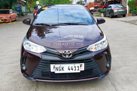  2021 Toyota VIOS XLE CVT blackish red p8j601 8K ODO- 610k