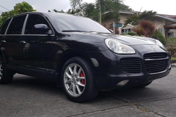 Selling Black Porsche Cayenne 2003 in Las Piñas