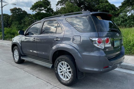 Grey Toyota Fortuner 2013 for sale in Automatic