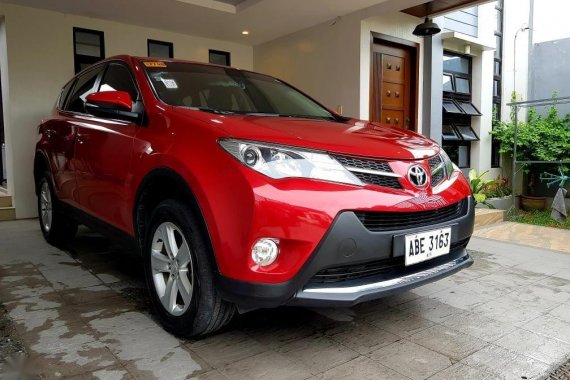 Red Toyota RAV4 2014 for sale in Caloocan 