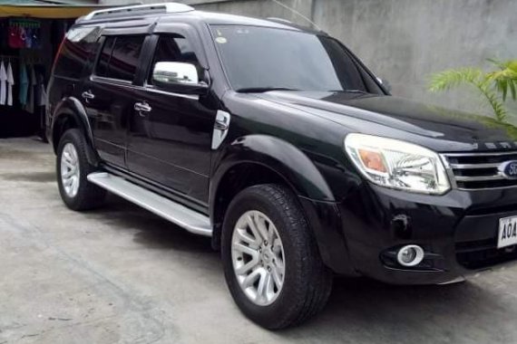 Black Ford Everest 2014 for sale in Las Piñas