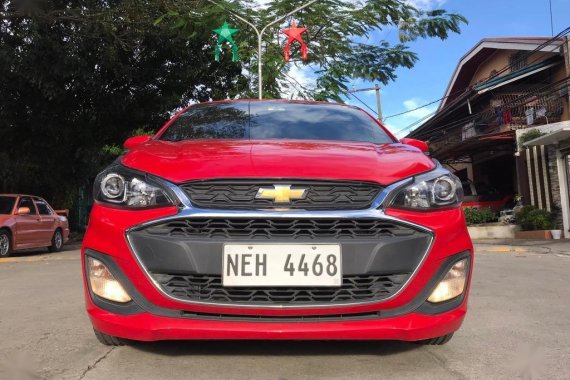 Selling Red Chevrolet Spark 2019 in Quezon