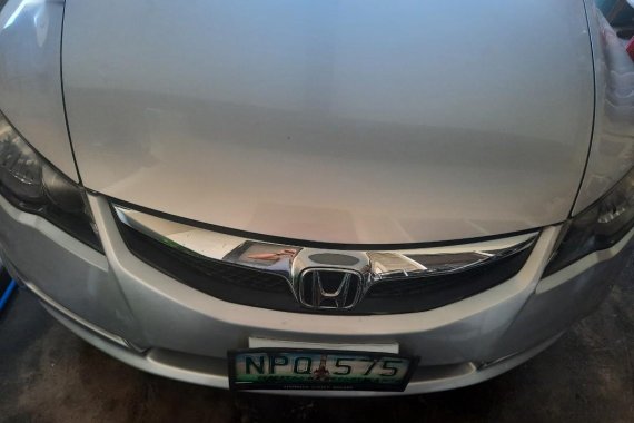 Silver Honda Civic 2009 for sale in Angeles