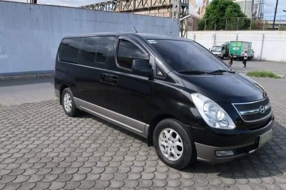 Black Hyundai Grand Starex 2009 for sale in Quezon 