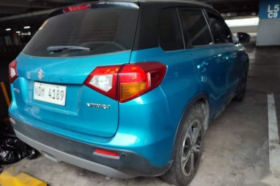 Blue Suzuki Vitara 2019 for sale in Quezon 