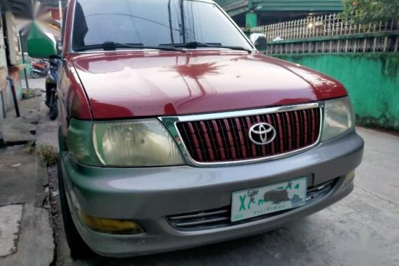 Selling Red Toyota Revo 2002 in Caloocan